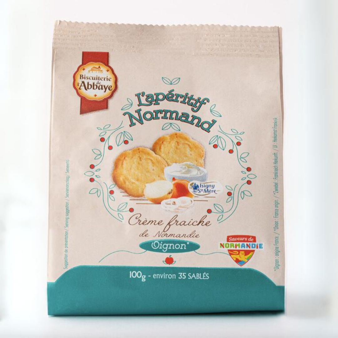 retouche packaging sachet biscuits apéro