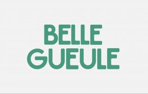 déclinaison du logo de la marque belle gueule en couleur verte