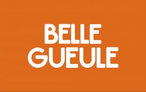 déclinaison du logo de la marque belle gueule en couleur orange
