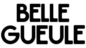 logo de la marque Belle Gueule, noir sur fond blanc